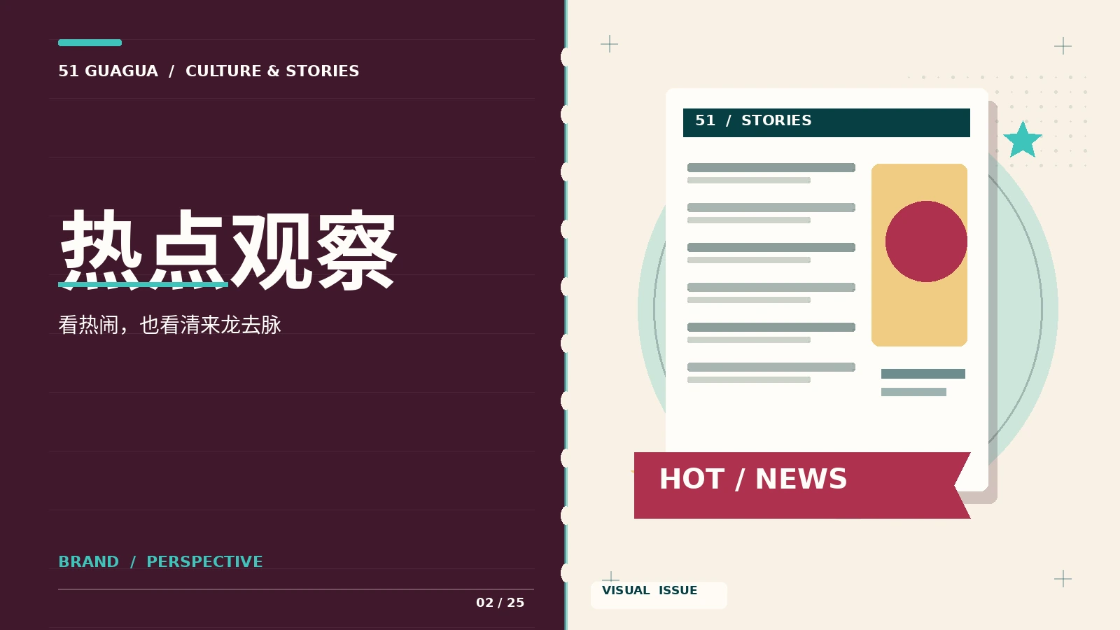 关于51吃瓜主题视觉